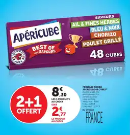 U Express Fromage fondu apericube 48 cubes offre