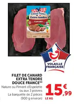 U Express Filet de canard extra tendre douce france offre