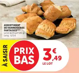 U Express Assortiment de viennoiseries fantaisies offre