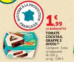 U Express Tomate cocktail grappe s aveol offre