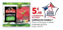 U Express Carpaccio charal offre