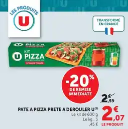 U Express Pate a pizza prete a derouler u offre