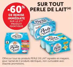 U Express Sur tout perle de lait offre
