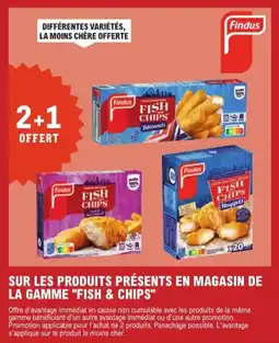 E.Leclerc Express Sur les produits présents en magasin de la gamme fish & chips offre
