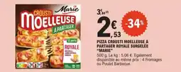 E.Leclerc Express Pizza crousti moelleuse à partager royale surgelée marie offre