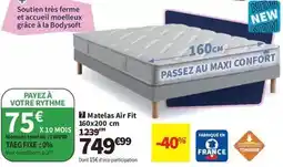 Conforama Total - matelas air fit offre