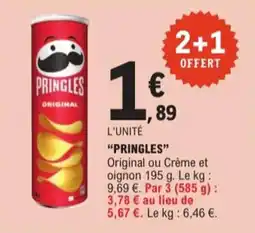 E.Leclerc Express Pringles offre