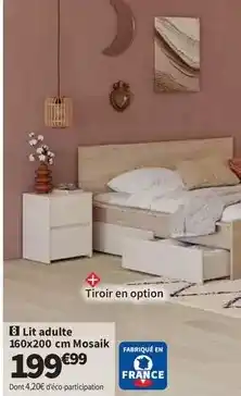 Conforama Lit adulte offre