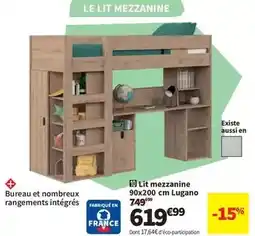 Conforama Lit mezzanine offre