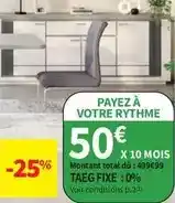 Conforama Total - payez a votre rythme offre