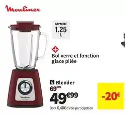 Conforama Moulinex - blender offre