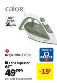 Conforama Calor - fer à repasser offre