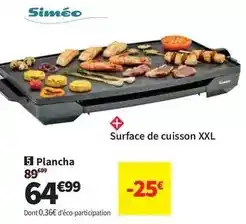 Conforama Plancha offre