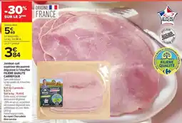 Carrefour Drive Carrefour - jambon cru label rouge offre