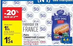 Carrefour Drive Carrefour - pains classic offre