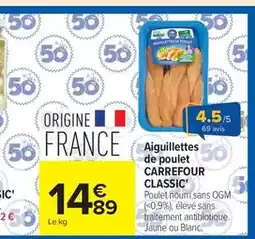 Carrefour Drive Carrefour - aiguillettes de poulet offre