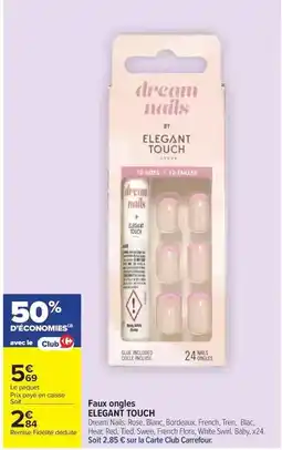 Carrefour Swirl - faux ongles offre