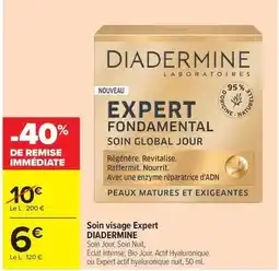 Carrefour Diadermine - soin visage expert offre