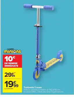 Carrefour Trottinette 2 roues offre