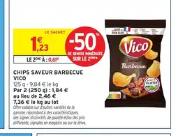 Intermarché VICO Chips saveur barbecue offre