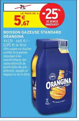 Intermarché ORANGINA Boisson gazeuse standard offre