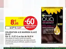Intermarché OLIA Coloration 4.15 marron glacé offre