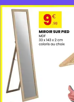 Stokomani Miroir sur pied offre