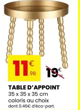 Stokomani Table d'appoint offre