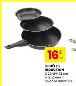 Stokomani 3 poêles induction offre