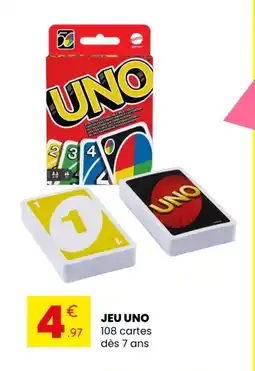 Stokomani UNO Jeu offre