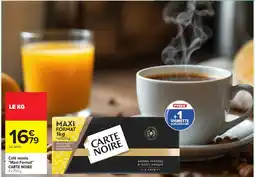 Carrefour CARTE NOIRE Café moulu Maxi Format offre