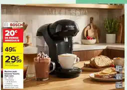 Carrefour BOSCH Machine multi- boissons Tassimo Style noire offre