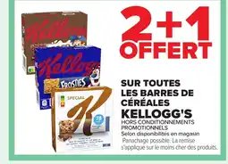 Carrefour KELLOGG'S Sur toutes les barres de céréales offre
