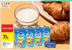 Carrefour LACTEL Lait U.H.T. De Bons Matins ! offre