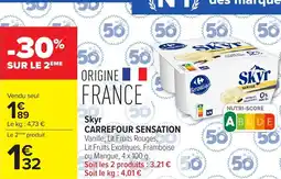 Carrefour CARREFOUR SENSATION Skyr offre