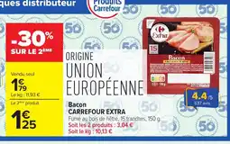 Carrefour CARREFOUR EXTRA Bacon offre