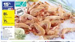 Carrefour Crevette rose cuite asc offre