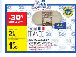 Carrefour CARREFOUR ORIGINAL Saint-Marcellin I.G.P offre