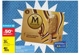 Carrefour MAGNUM Bâtonnets glacés MAGNUM offre
