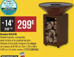 Bricorama Braséro B.B.0.58 offre