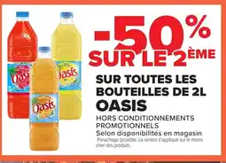 Carrefour OASIS Sur toutes les bouteilles offre