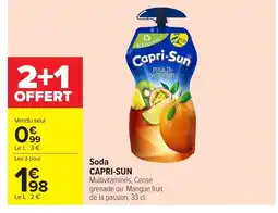 Carrefour CAPRI-SUN Soda offre