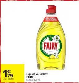Carrefour FAIRY Liquide vaisselle offre