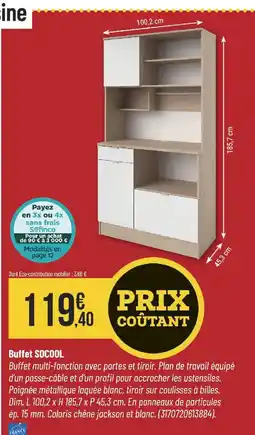 Bricorama Buffet SOCOOL offre