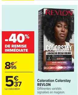 Carrefour REVLON Coloration Colorstay offre