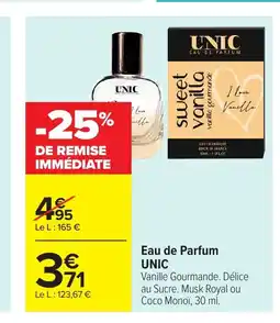 Carrefour UNIC Eau de Parfum offre