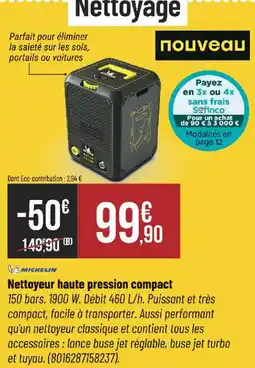 Bricorama Nettoyeur haute pression compact offre