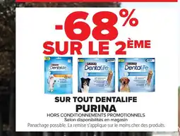Carrefour PURINA Sur tout dentalife offre