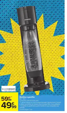 Carrefour SODASTREAM Machine à gazéifier offre