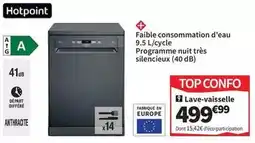 Conforama Hotpoint - lave-vaisselle offre